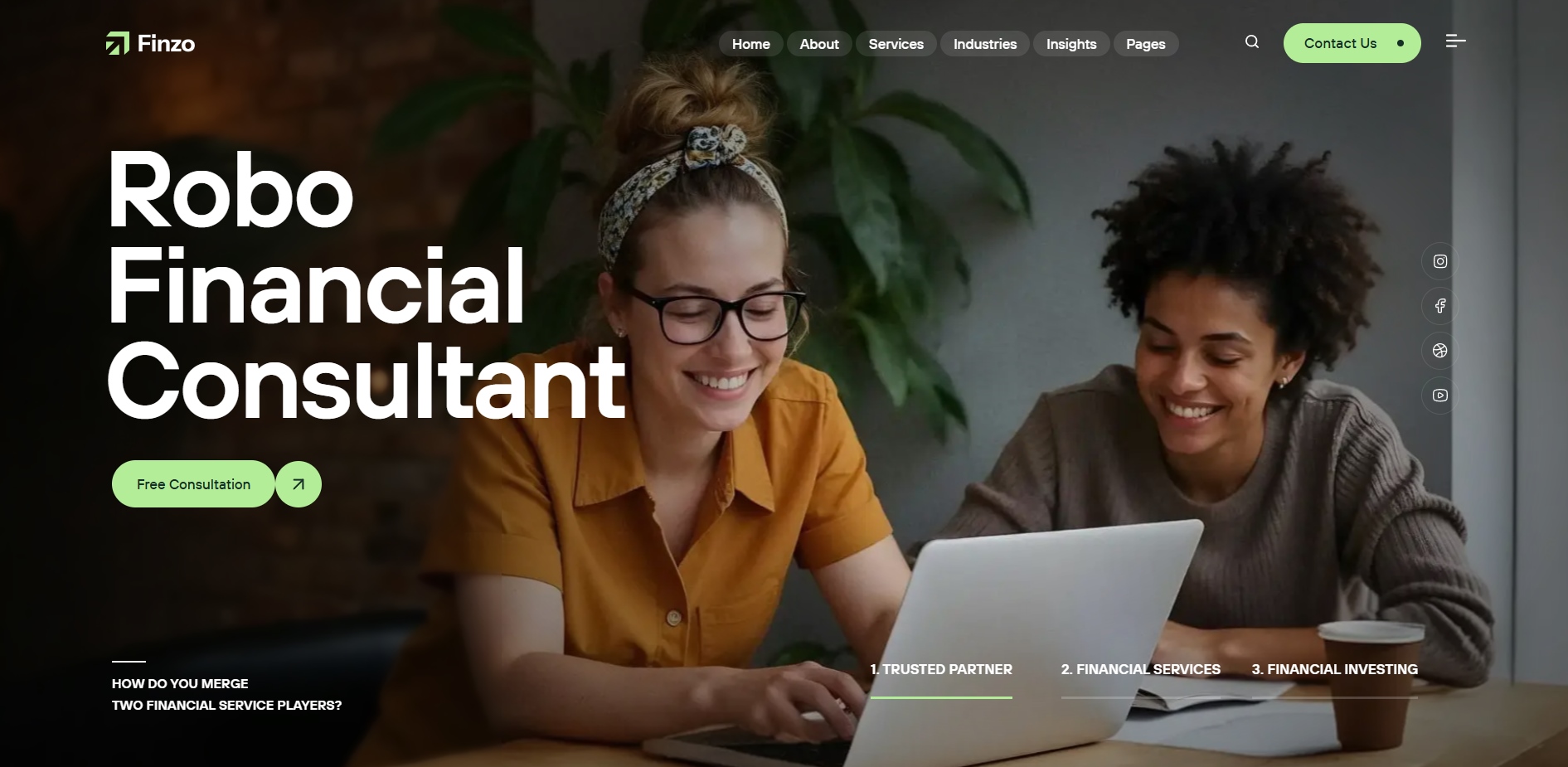 Finzo – Finance, Investment & Business WordPress Theme